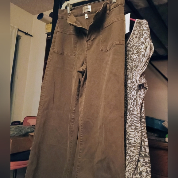 Frame Denim Denim - Frame NWOT Denim Brown High Waisted Slim Palazzo Jeans